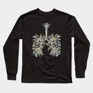 Lung Anatomy / Cancer Awareness 14 Long Sleeve T-Shirt